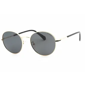 Polaroid Core Men's Sunglasses - Gold Metal Round Full Rim Frame | PLD 2093/G/S J5G/M9