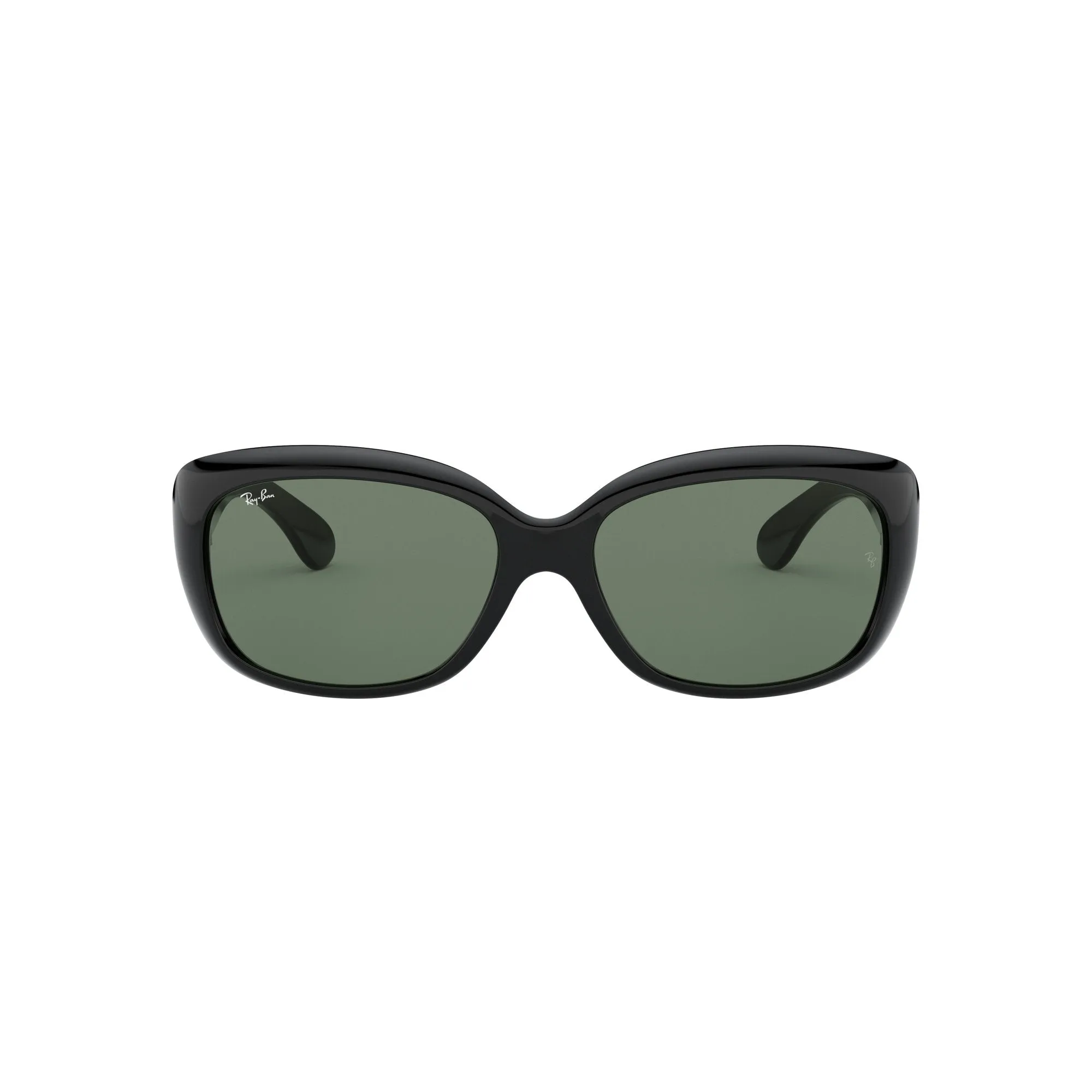 Ray Ban Black Sunglasses with Green Classic Lenses-RB_4101F_601/71_58mm