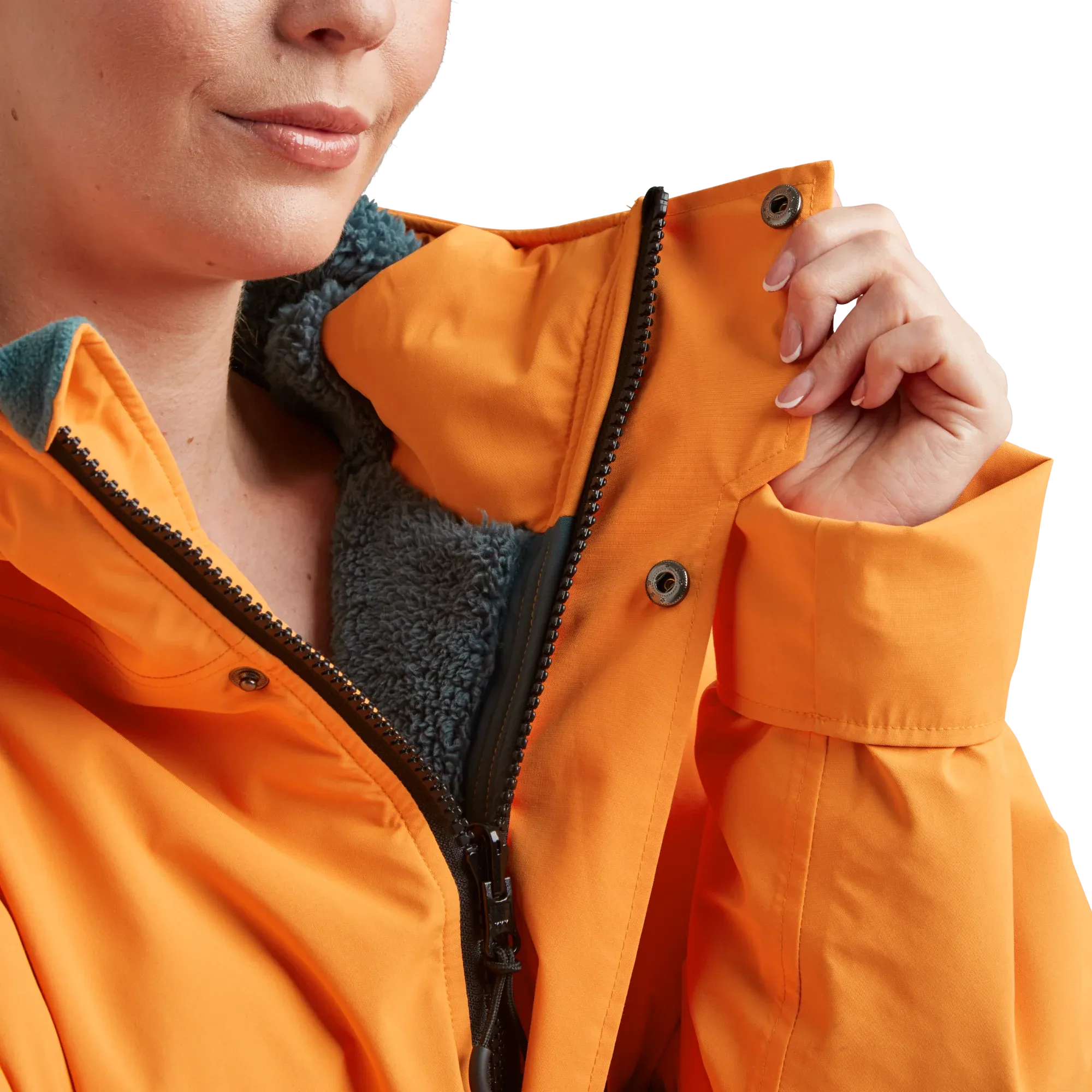 Red Paddle Co Alter Evo Pro Change Jacket Long Sleeve - Bitter Orange