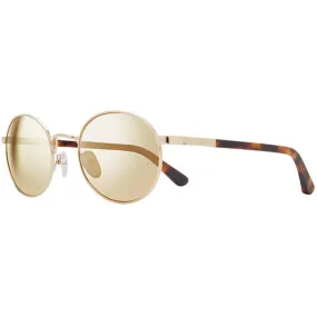 Revo Unisex Sunglasses - Riley Gold Frame Champagne Polycarbonate Lens | 1143 04 CH