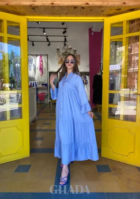 Robe en bleu ciel
