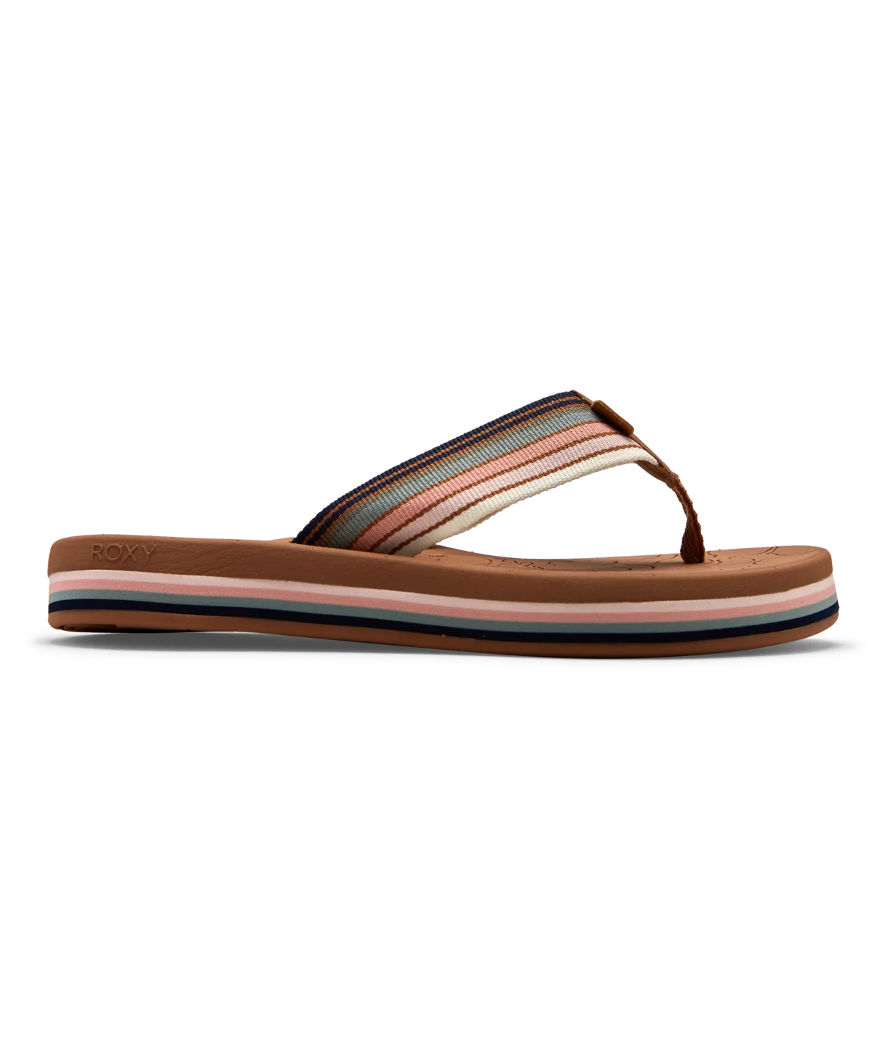 Roxy Colbee Hi Sandal-Olive Night/Barely Pink