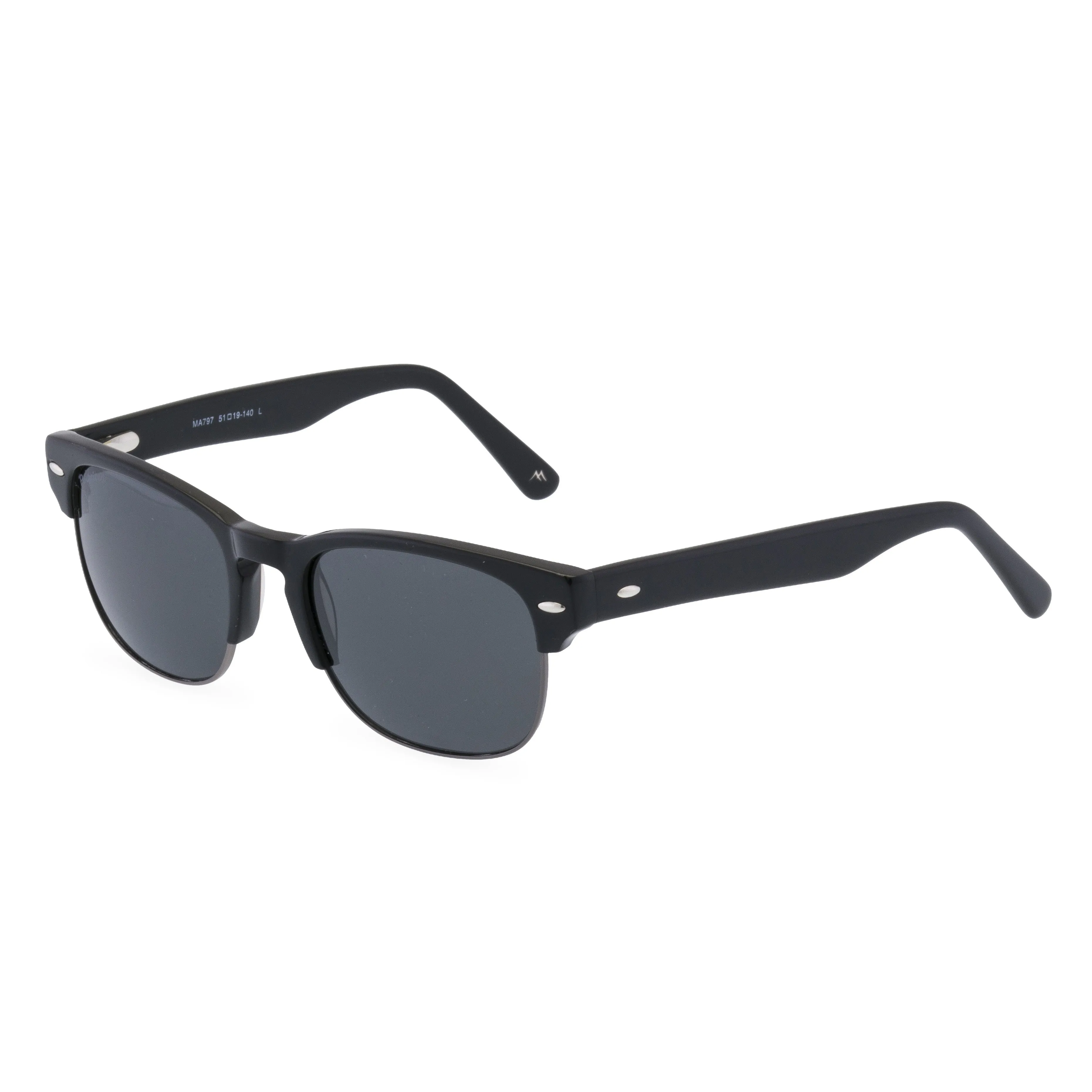 Sal Rectangular Sunglasses - Black