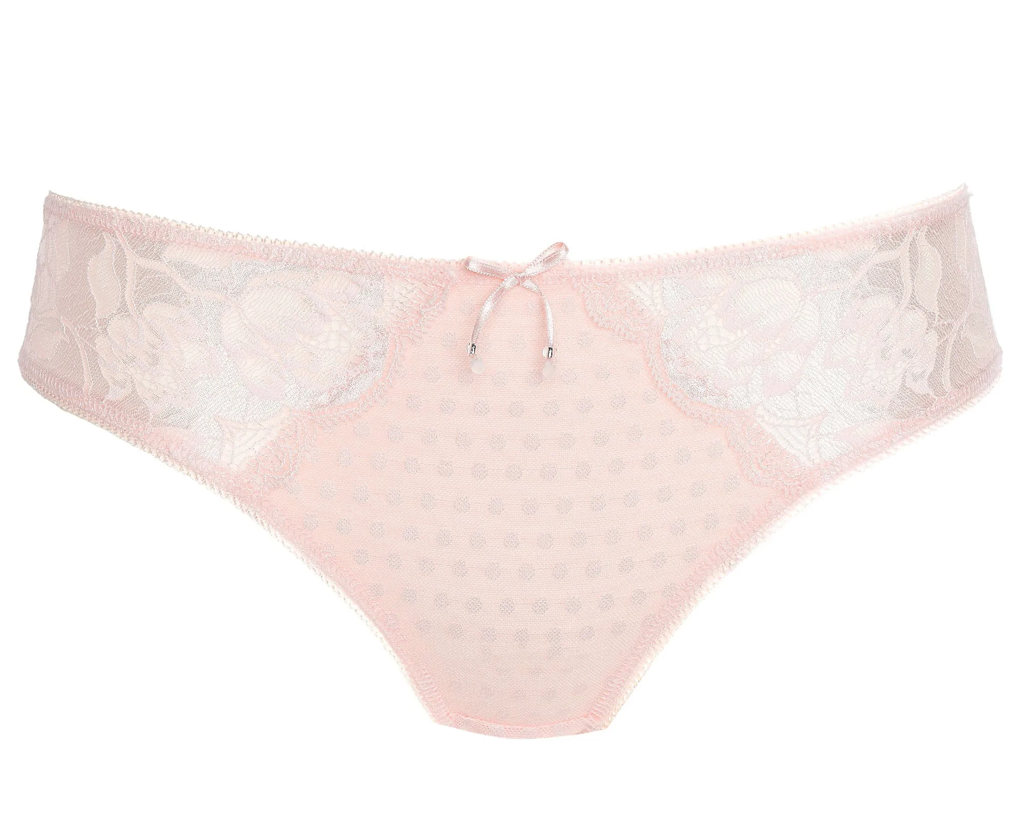 Semi-Sheer Lace Bikini Panty Gorteks Bari