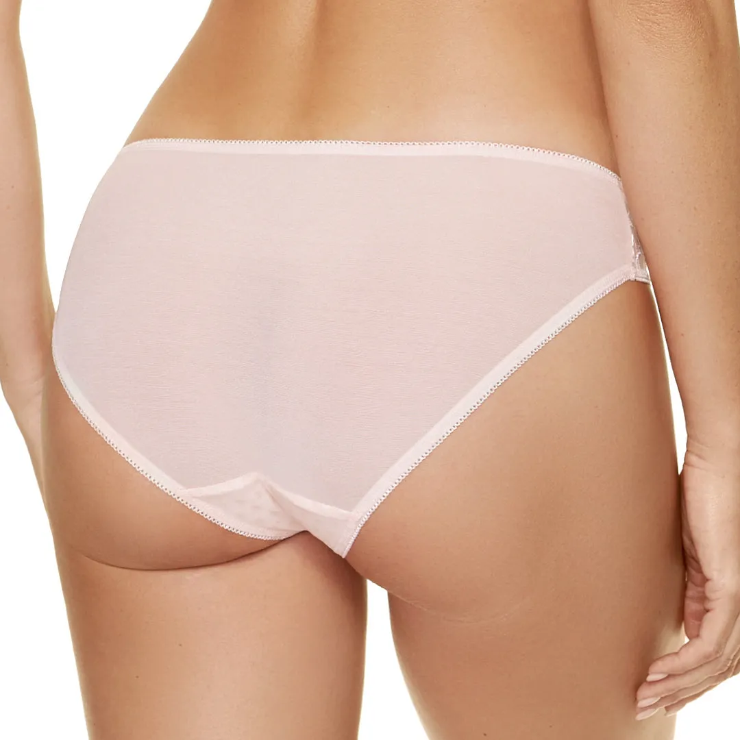 Semi-Sheer Lace Bikini Panty Gorteks Bari
