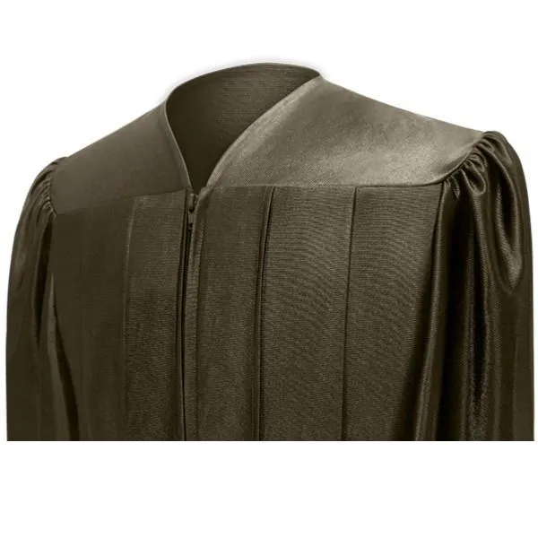 Shiny Brown Choir Robe