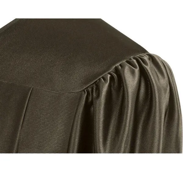 Shiny Brown Choir Robe