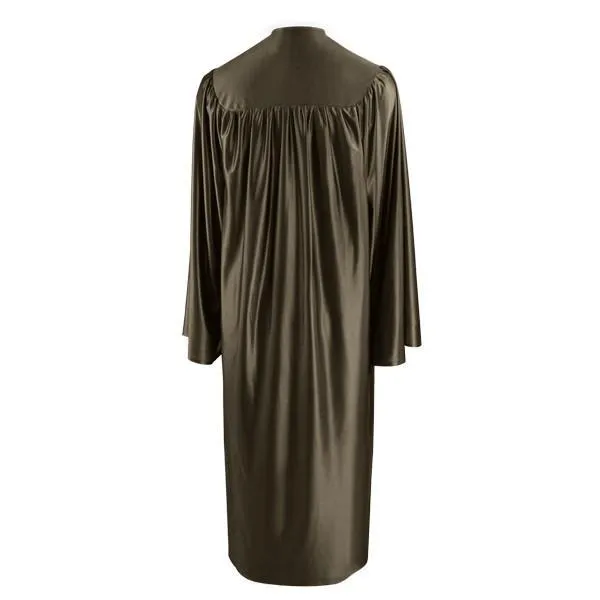 Shiny Brown Choir Robe