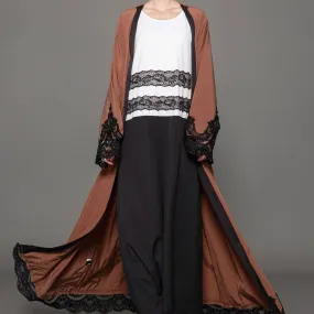 Solara Chic - Dark Brown Robe by The Nevermore