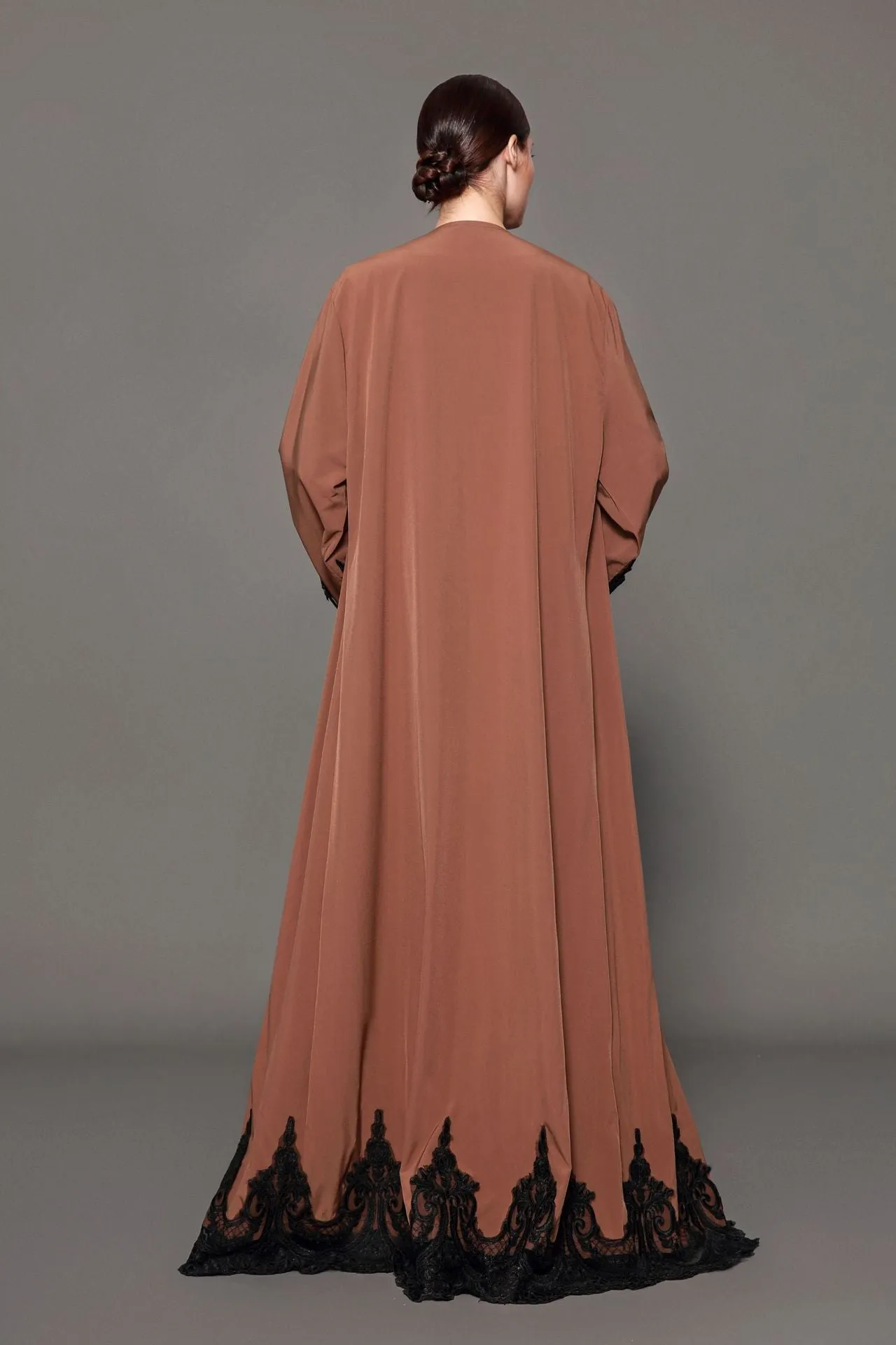Solara Chic - Dark Brown Robe by The Nevermore