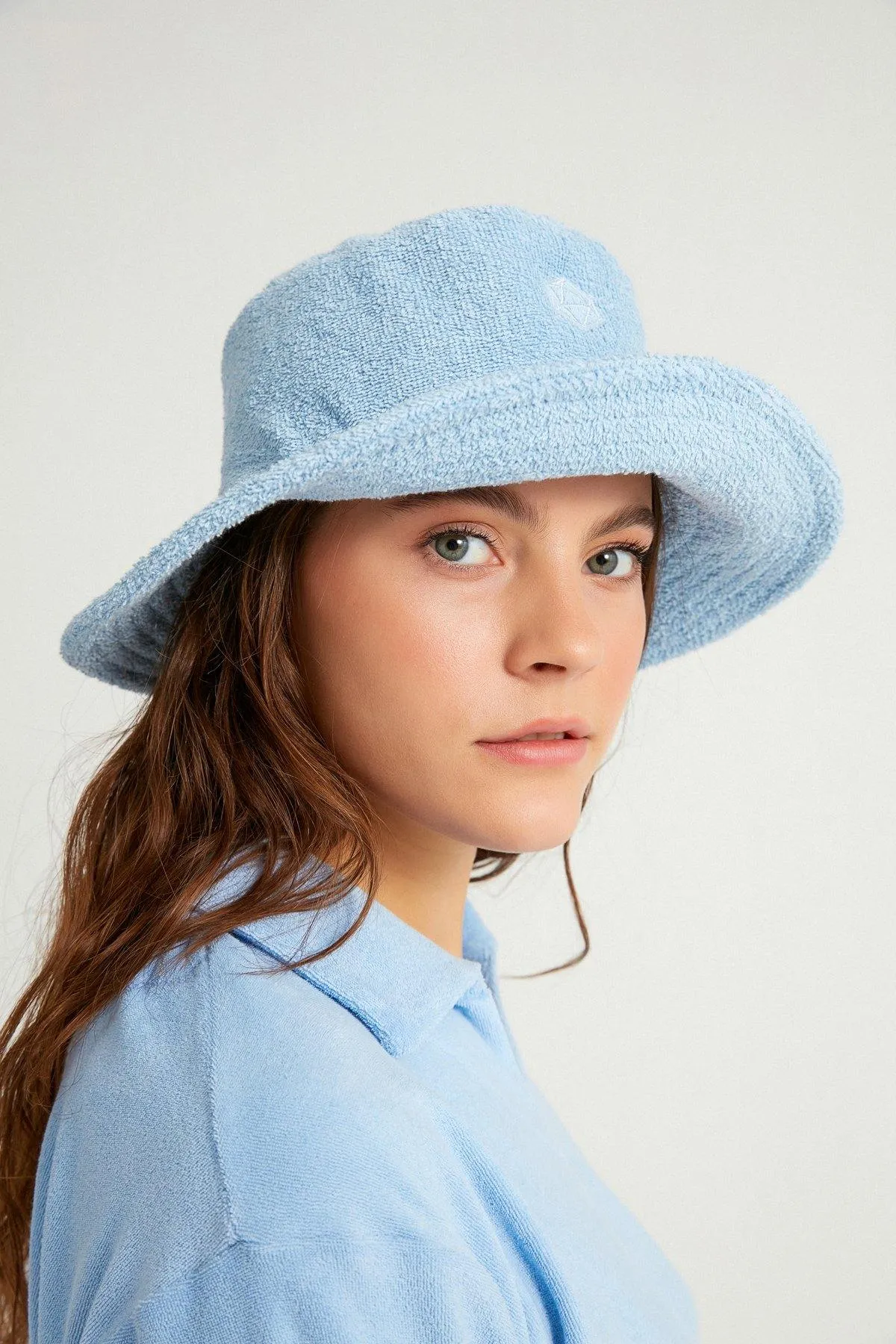 Soli Terry Bucket Hat Blue