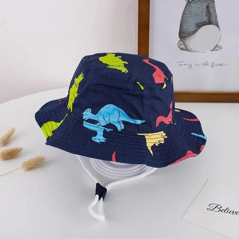 Summer Baby Girls Boys Fisherman Cap Outdoor Children Bucket Hats