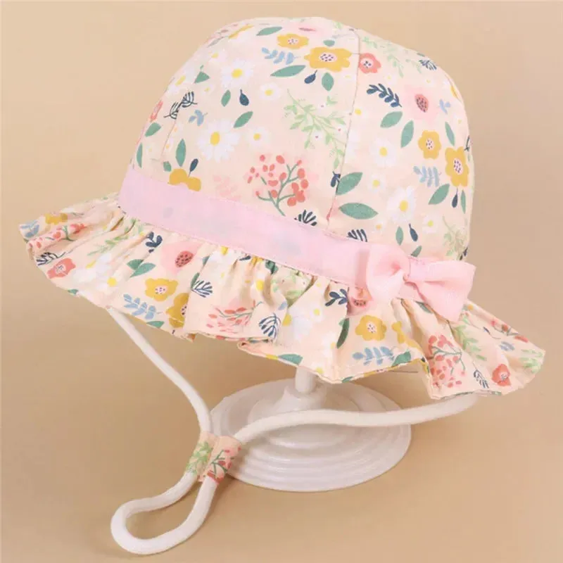 Summer Baby Girls Boys Fisherman Cap Outdoor Children Bucket Hats