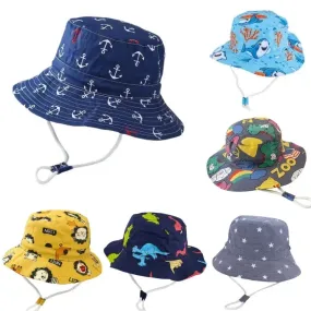 Summer Baby Girls Boys Fisherman Cap Outdoor Children Bucket Hats