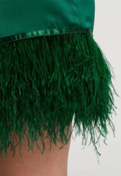 Swan Cover Up - Emerald -