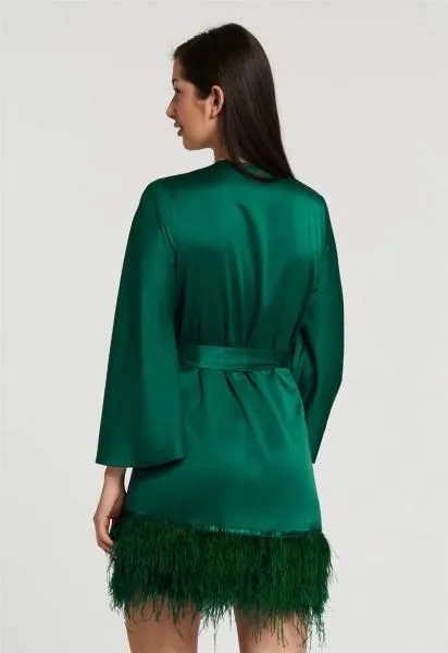 Swan Cover Up - Emerald -