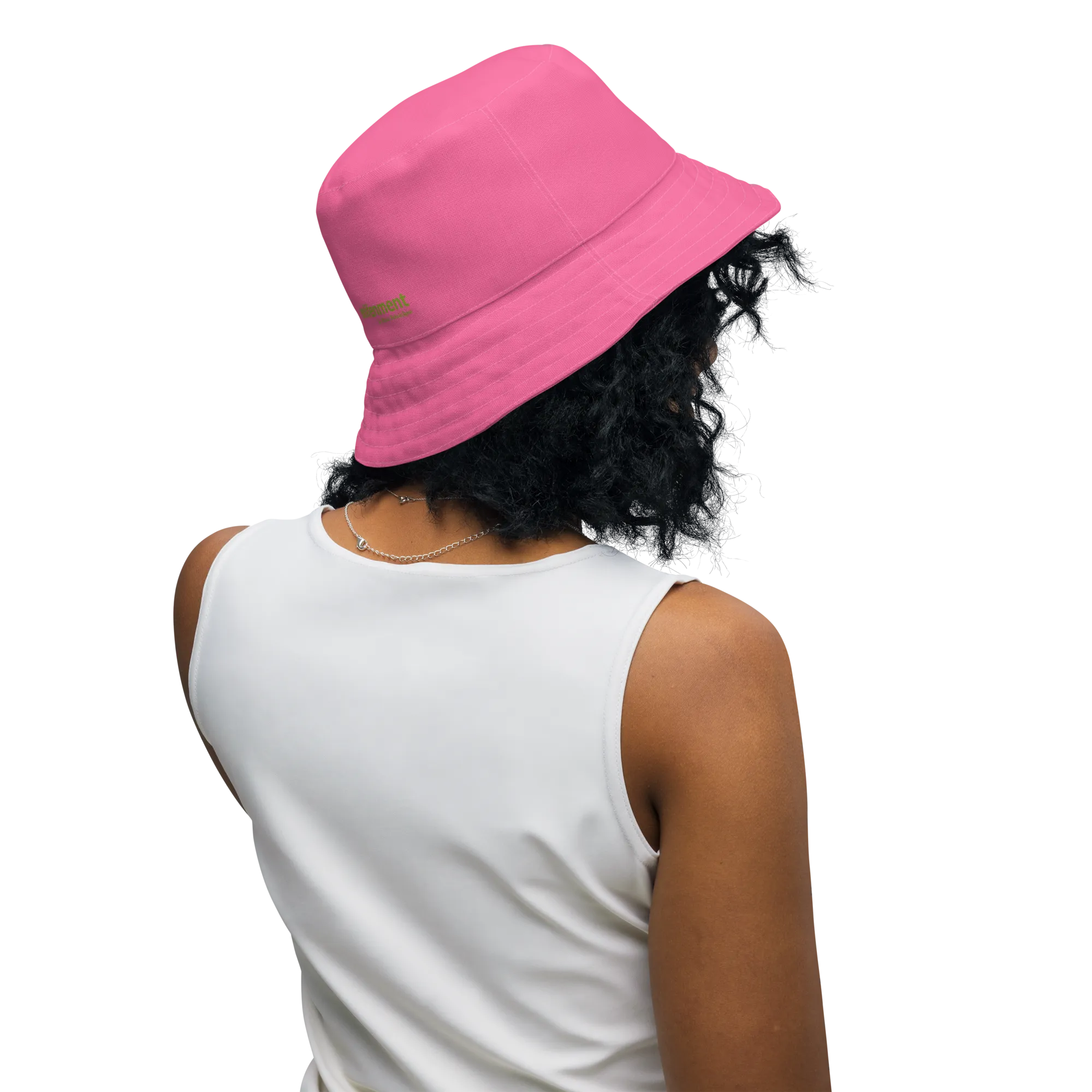 The FLOWER LOVE Collection - "Pretty Pink Poppies" Design Premium Reversible Bucket Hat - Pink Inside - Beach Hat, Gifts for Her