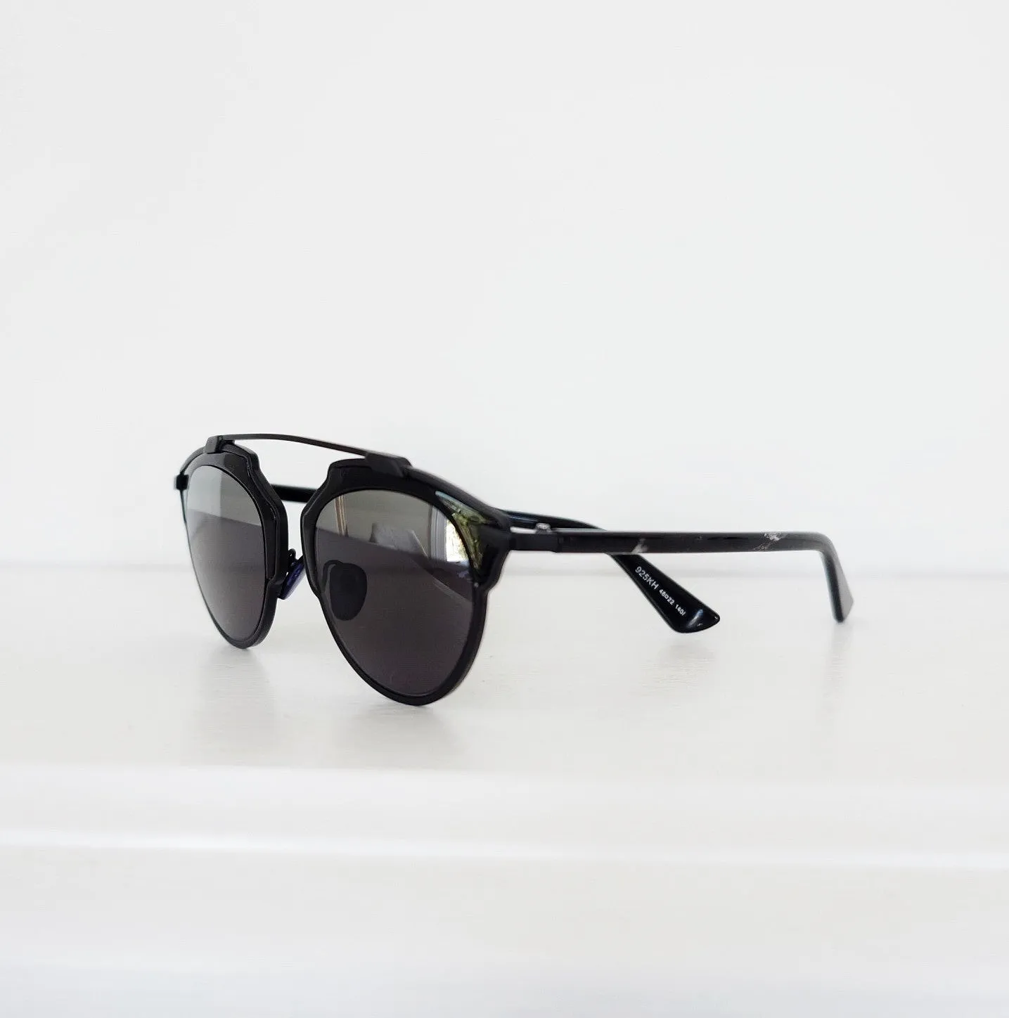 Tuscany Black Clubmaster Sunglasses