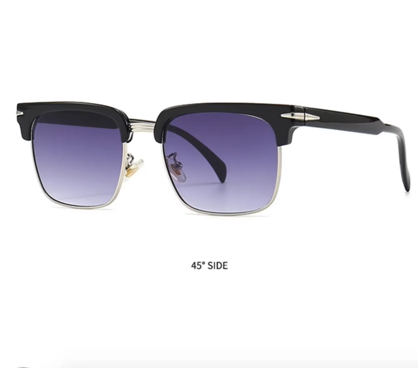 Vintage Aluminum Polarized Sunglasses-JN543