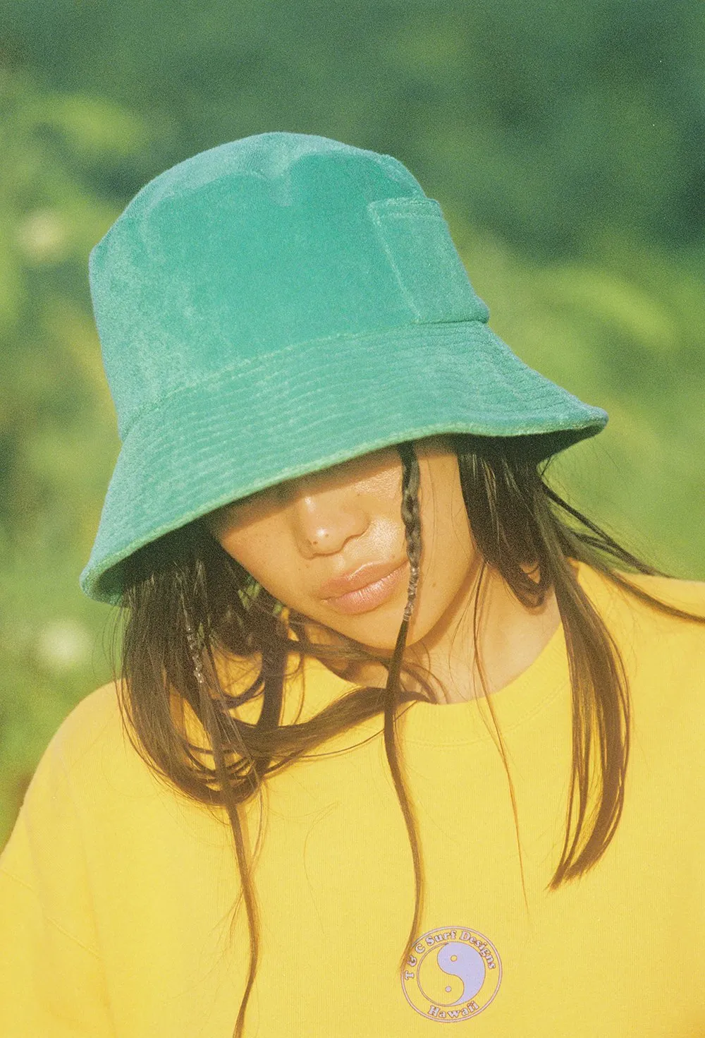 Wave Bucket - Green Terry