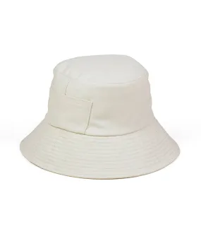Wave Bucket Hat in Beige