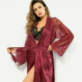Women Bathrobe Fashion Sexy Sleepwear Robes Sleep for  Wedding Dresses Bridal Gowns Plus Size Temptation Underwear Nightdress X1691007