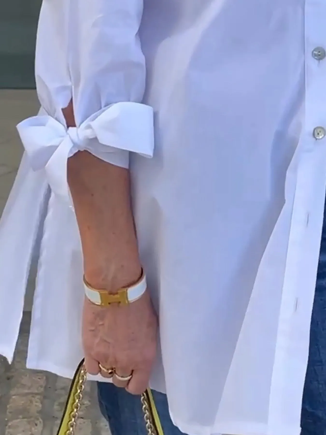 Women's Longline Button-Down Shirt | Elegant & Stylish