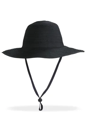 Women's Shelly Shapeable Travel Sun Hat  |  Black